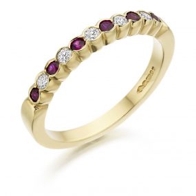 Ruby Diamond Ring: S66RY