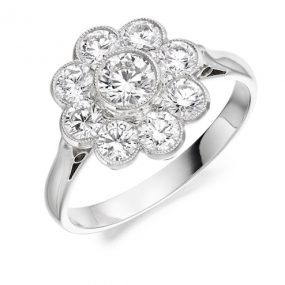 Cluster Diamond Ring: S1330DW